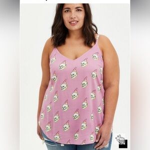 3X - torrid Ava Rayon Slub Cami